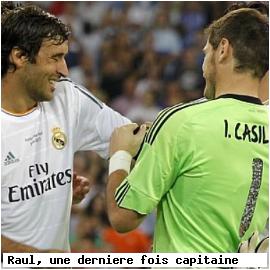 Encore un but de Raúl avec Madrid