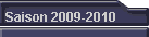 Saison 2009-2010